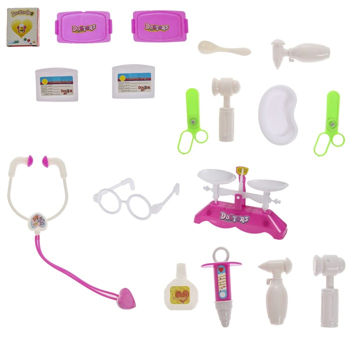 Набор доктора "Вылечим всё!", 18 предметов