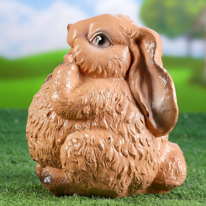 Садовая фигура "Заяц коричневый" 25см