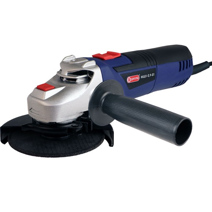 Угловая шлифмашина "ДИОЛД" МШУ-0.9-01, 900 Вт, 11000 об/мин, круг d=125 мм