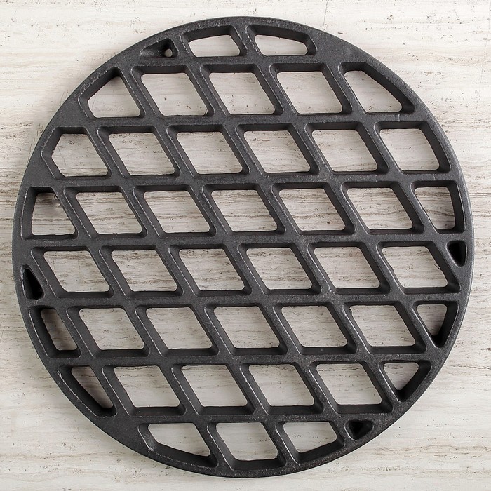 Решетка чугунная для стейков d 275мм