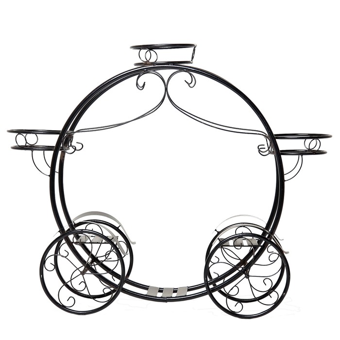 Подставка для цветов уличная "Карета" 130*100*36 см