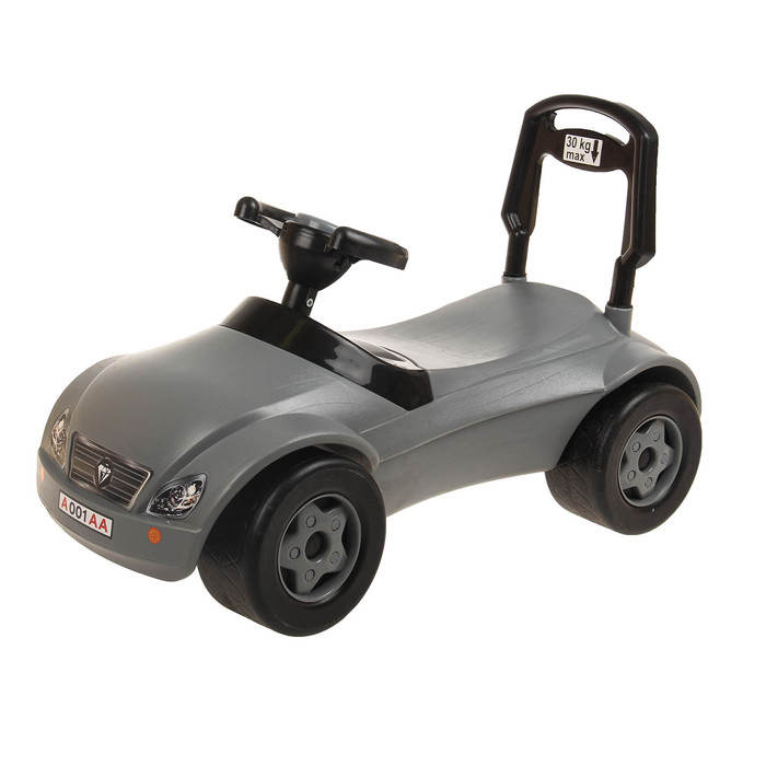 Толокар «Машинка», серый