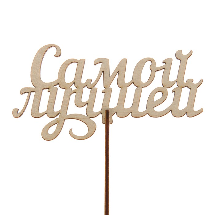 Топпер "Самой лучшей", с держателем