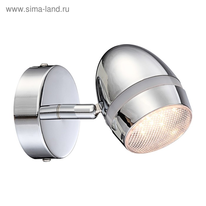 

Спот MANJOLA 1x3Вт LED хром 13,7x13,5x10,5 см