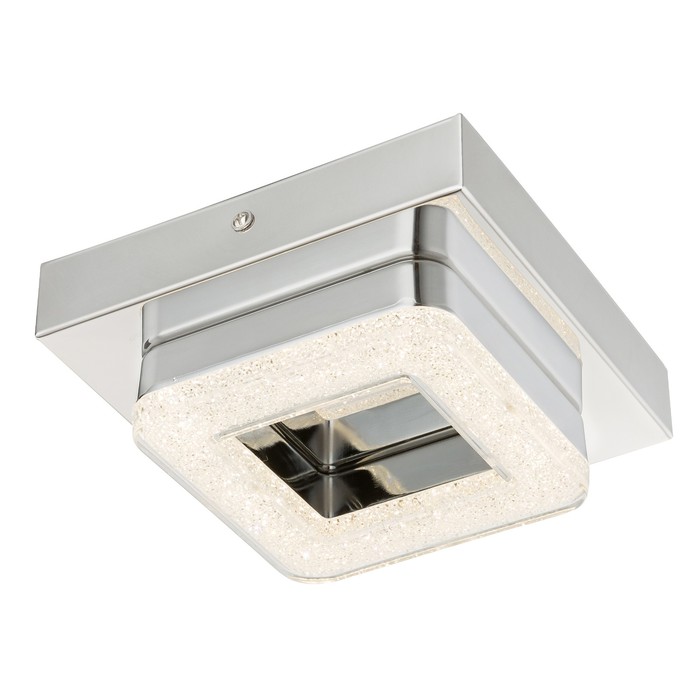 Светильник RETA 1x8Вт LED хром 16x16x6,8см