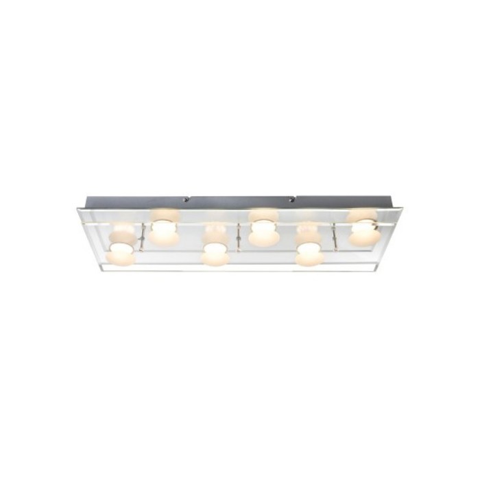 Люстра потолочная ALEXIA 6x5Вт LED хром 60x19,5x6,5см