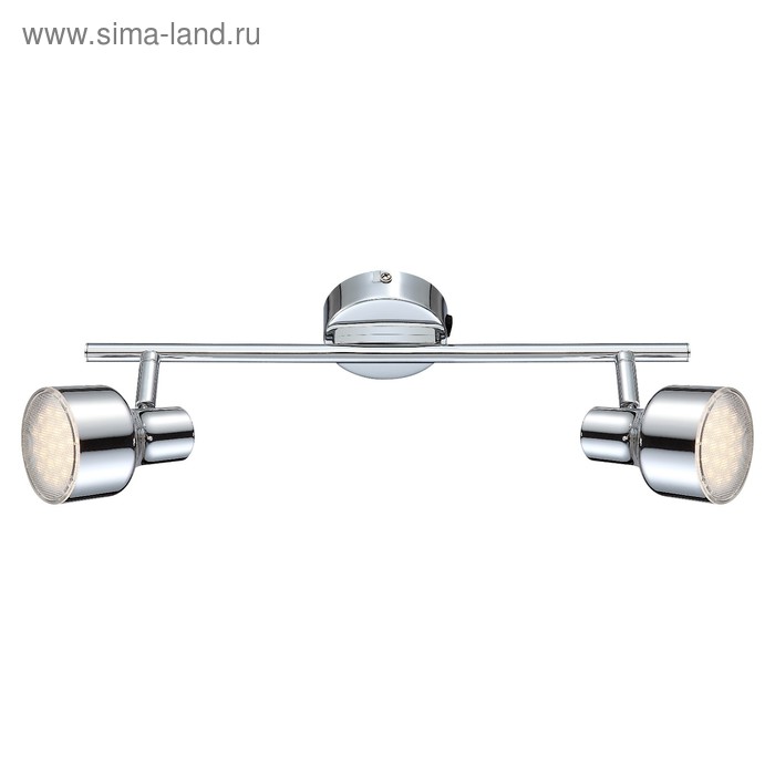 

Спот ROIS 2x4Вт LED хром 38x12x14 см