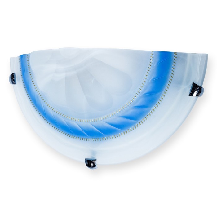 Светильник Clare 1x60Вт E27 голубой 12x30см