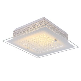

Люстра потолочная HEIDIR 1x12Вт LED хром 30x30x8см