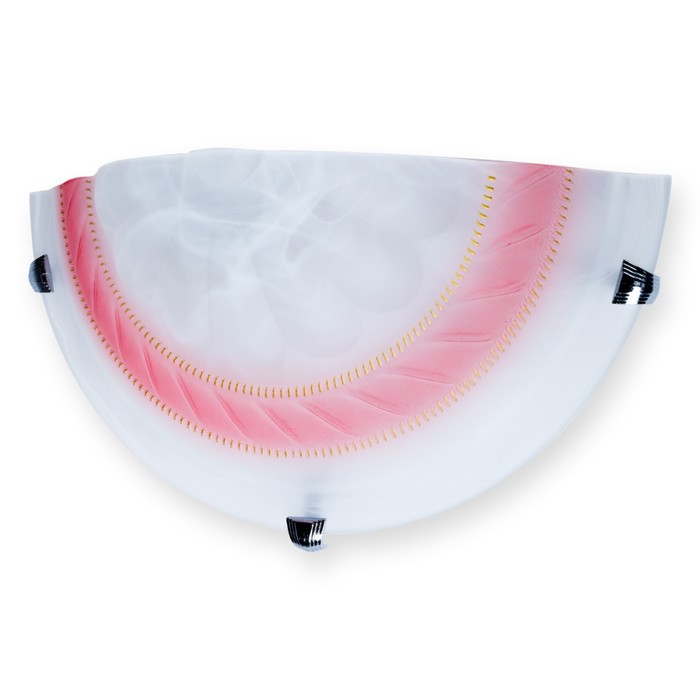 Светильник Clare 1x60Вт E27 розовый 12x30см