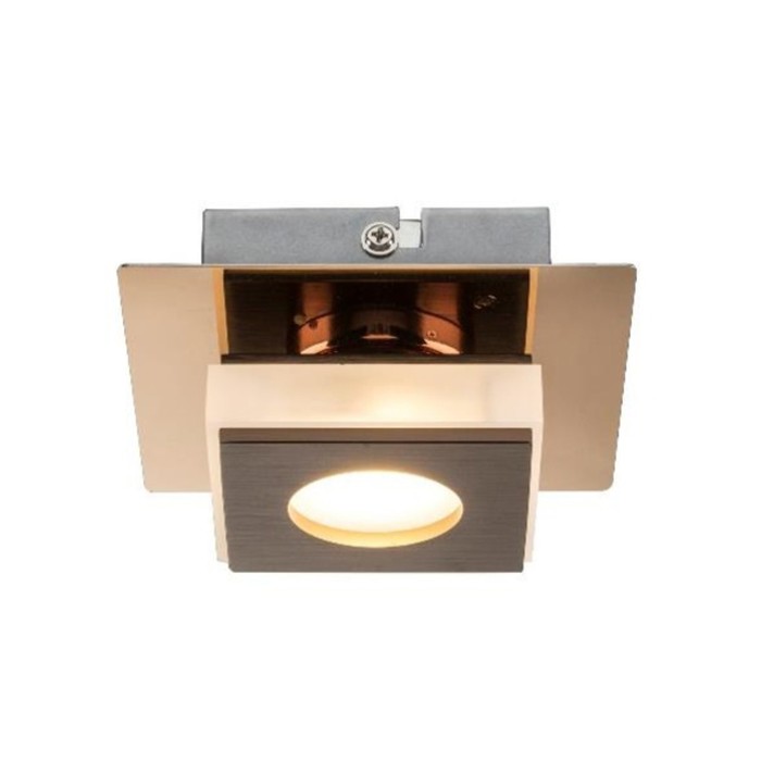 Люстра потолочная CAYMAN I 1x5Вт LED бронза 11,5x11,5x6см