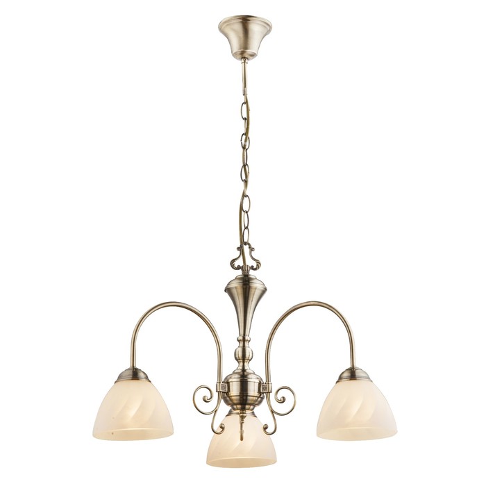 Люстра подвесная TIALDA I 3x60Вт E14 бронза 60x60x95см