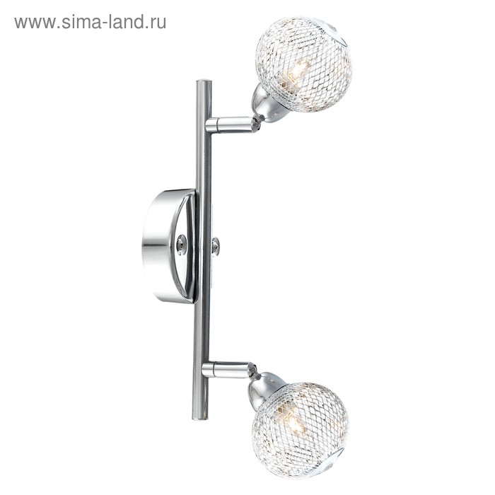 

Спот SAINT MARY 2x33Вт G9 хром 25x8,5x16см