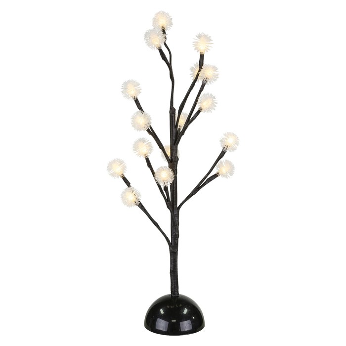 Настольная лампа VIRIDIS 16x0,06Вт LED черный 15x15x45см