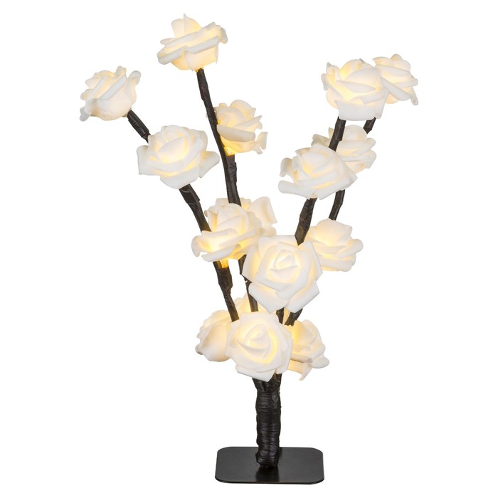 Настольная лампа VIRIDIS 16x0,06Вт LED черный 10x10x23см