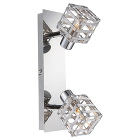 

Спот THUNDER 2x33Вт G9 хром 11x7x28см