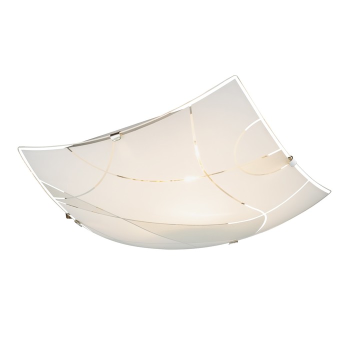 Светильник PARANJA 1x60Вт E27 ILLU хром 25x25x6см