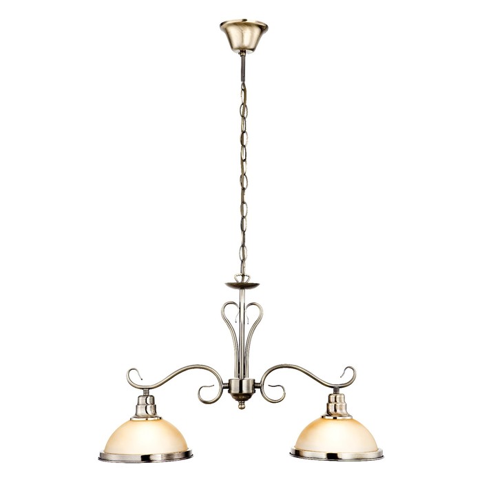 Люстра подвесная SASSARI 2x60Вт E27 античная бронза 63,5x136см