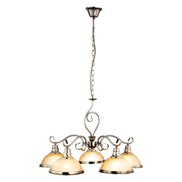 Люстра подвесная SASSARI 5x60Вт E27 античная бронза 65x65x138см