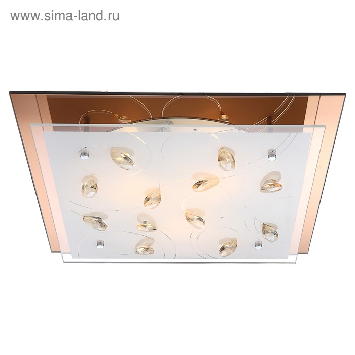 

Светильник AYANA 3x40Вт E27 ILLU хром 42x42x8,5см
