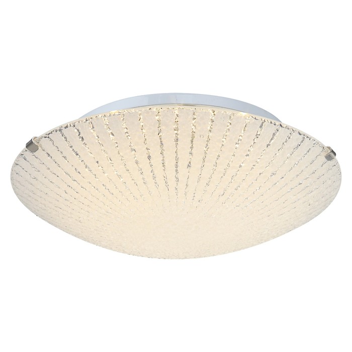 Светильник VANILLA 1x8Вт LED матовый никель 25x25x9см