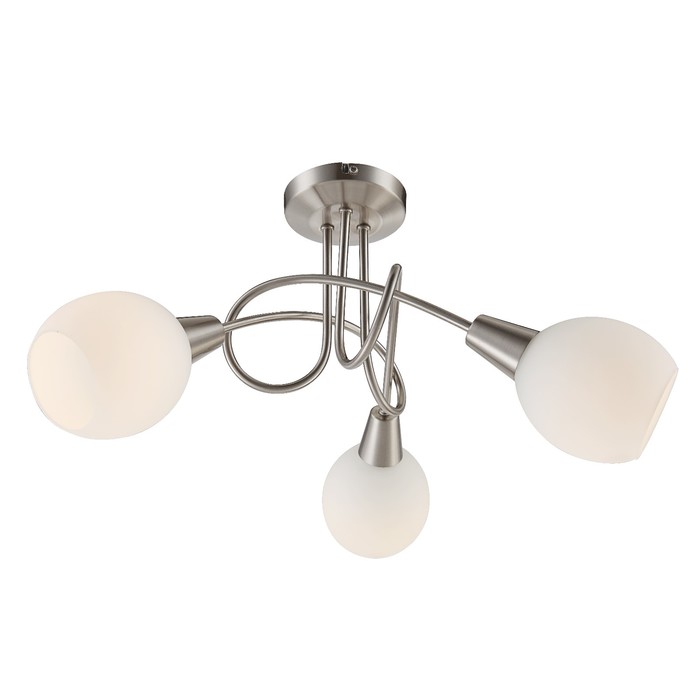 Люстра потолочная ELLIOTT 3x40Вт E14 хром 40,5x40,5x25,5см