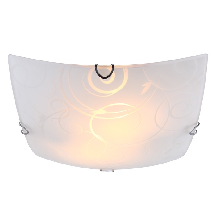 Светильник MAVERICK 2x60Вт E27 хром 30x30x9см