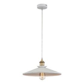 

Люстра подвес LICATA 1x60Вт E27 белый 36x36x120см