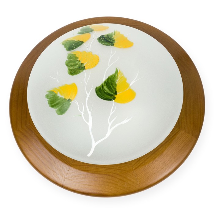 Светильник ENILU 1x60Вт E27 дуб 9x19см