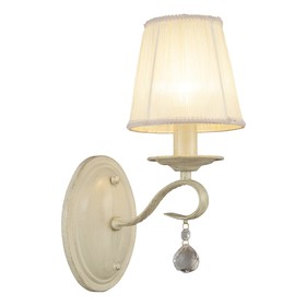 

Бра Teresa 1x40Вт E14, слоновая кость 24x14x34 см