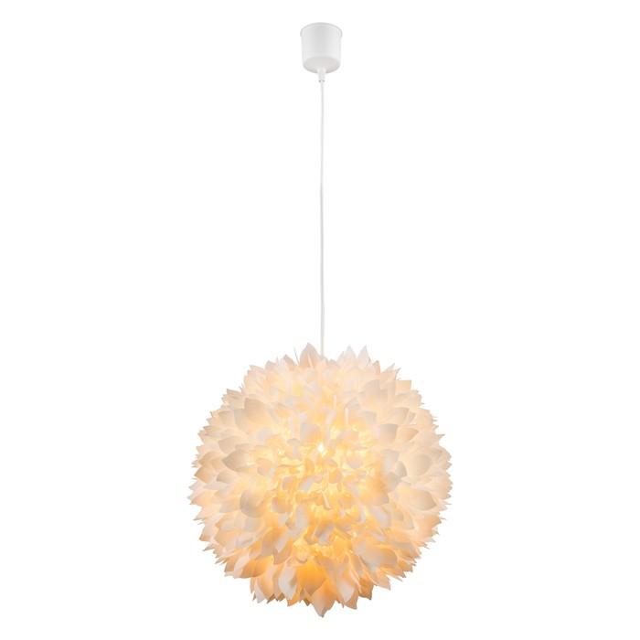 Люстра подвес NALA 1x60Вт E27 бежевый 40x40x130см