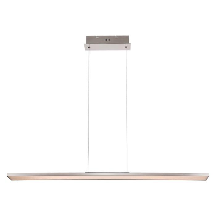 Люстра подвес SAVINJA 1x36Вт LED матовый никель 100x10x120см
