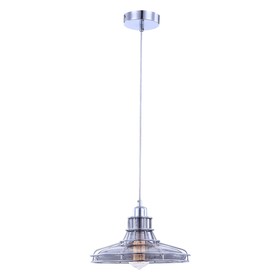

Люстра подвес DONNA 1x60Вт E27 хром 27x27x120см
