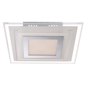 

Светильник AMOS 1x9Вт LED хром 30x30x6,5см