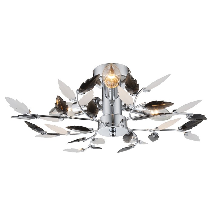 Люстра потолочная VIDA 3x40Вт E14 хром 40x40x14,5см