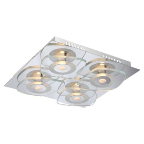 

Светильник ZARIMA 4x4,5Вт LED хром 31x31x6,5см