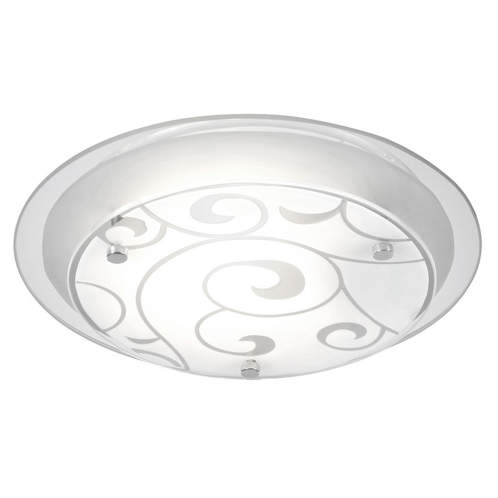 Светильник KRISTJANA 1x60Вт E27 ILLU хром 25x25x8,5см