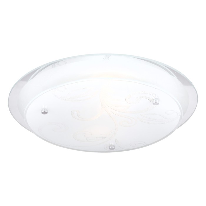 Светильник BERRY 2x60Вт E27 хром 33,5x33,5x8,5см