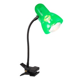 

Настольная лампа CLIP 1x40Вт E14 R50 зеленый 28x34см