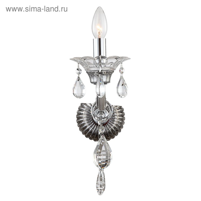 

Бра DUNJA 1x40Вт E14, хром 22x14x42 см