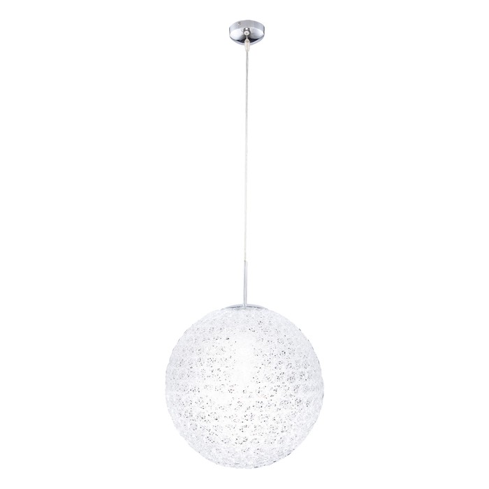 Люстра подвес IMIZU 1x60Вт E27 хром 28x28x145см