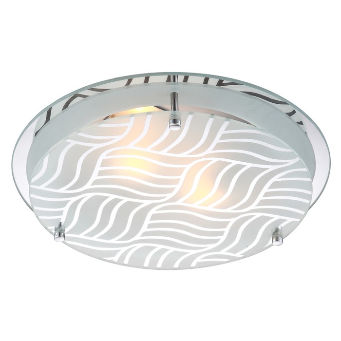 Светильник MARIE 2x40Вт E27 ILLU хром 31,5x31,5x8,5см