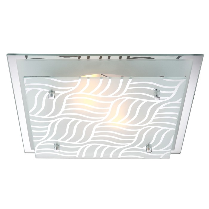 Светильник MARIE I 2x40Вт E27 ILLU хром 35,5x35,5x8,5см