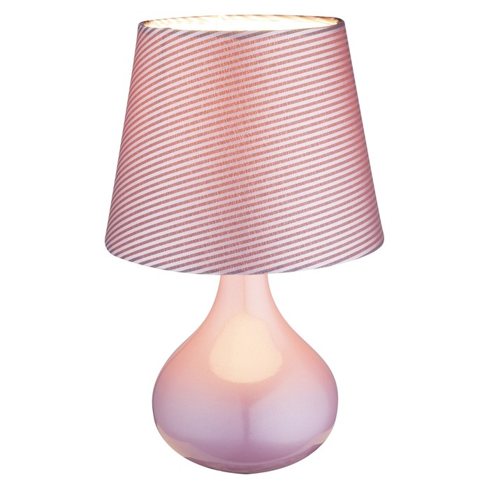 Настольная лампа FREEDOM 1x40Вт E14 фиолетовый 17x17x27см
