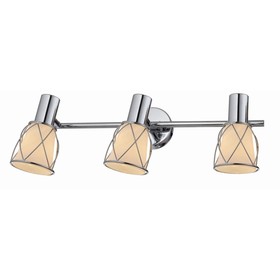

Споты STELLA 3x40Вт E14 хром, античная бронза 48x17,5x14см