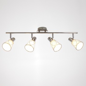 

Споты STELLA 4x40Вт E14 хром, античная бронза 62x17,5x14см