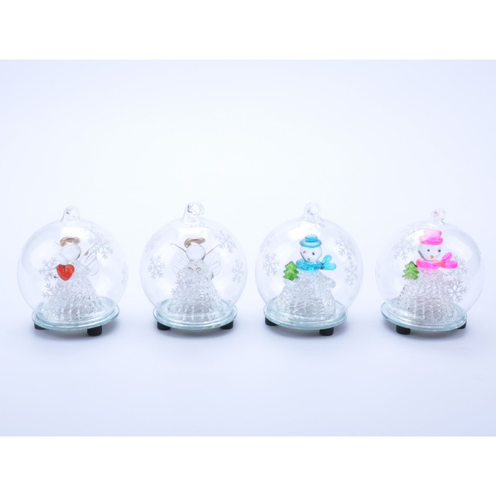 Настольная лампа X-MAS 1x0,04Вт LED разноцветный 8x8x9см