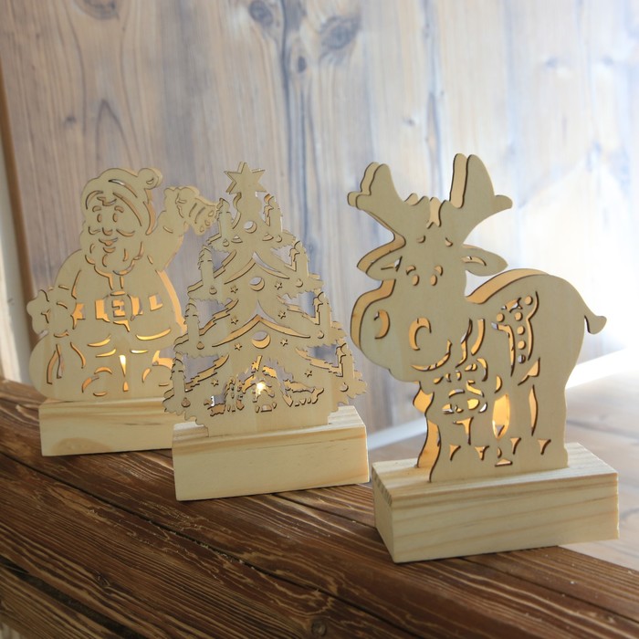 Ночник TISCHLEUCHTE 1X 1x0,06Вт LED белый 9,5x4,3x14см