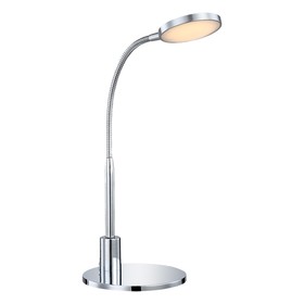 

Настольная лампа PEGASI 1x3Вт LED хром 17x41см