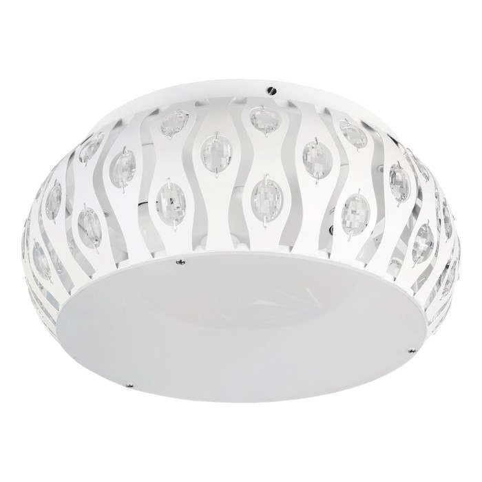 Люстра потолочная Cherry 3x60Вт E27 белый 40x40x15см